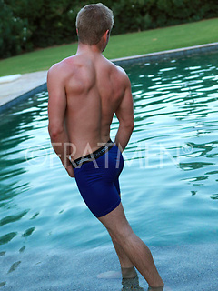 Blond jock Cason by Frat Men by Frat Men image #15