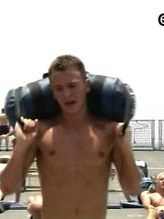 EricDeman has sexy videos of real marines near-naked training regimes on a warship.