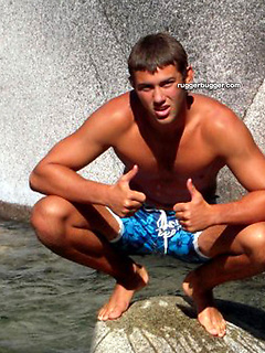 Ruggerbugger has horny private photos of French wrestler Victor Biscioni hanging with his buddies and modeling with his ass exposed. by Ruggerbugger by Ruggerbugger image #2