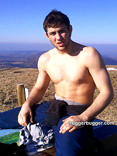 Ruggerbugger has horny private photos of French wrestler Victor Biscioni hanging with his buddies and modeling with his ass exposed. by Ruggerbugger by Ruggerbugger image #5