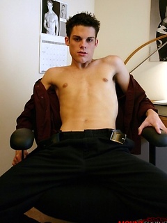 Incredibly sexy twink showing off his tight lean body and thick cock. by Mount Equinox by Mount Equinox image #4