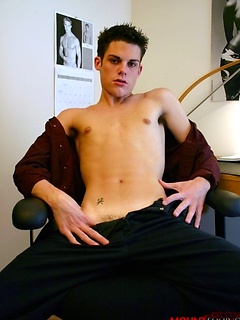 Incredibly sexy twink showing off his tight lean body and thick cock. by Mount Equinox by Mount Equinox image #5