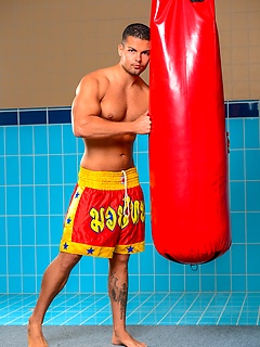 Brunette stud Keda naked by Colt Studio by Colt Studio image #3