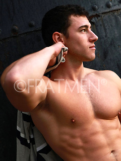 Payton strokes his dick by Frat Men by Frat Men image #4