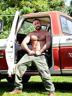Hot muscle hairy hunk Spencer Reed by Colt Studio by Colt Studio image #3
