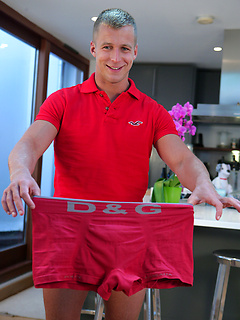 Personal Trainer Alfie, Muscular & Ripped Young Man Shows off his Impressively Sized Uncut Weapon by English Lads by English Lads image #8