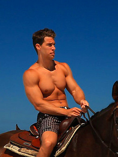 Mick Lovell and Kris Evans fucking outdoors