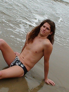 Surfer Dude Spanks It By The Beach by Alternadudes by Alternadudes image #8