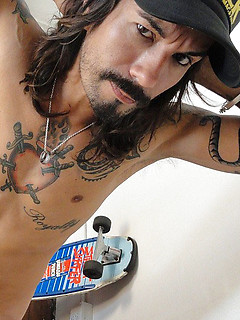 Tatted Skater Pounds Virgin Ass