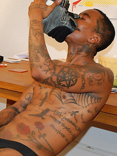 Tatted Black Hipster Humps by Alternadudes by Alternadudes image #2