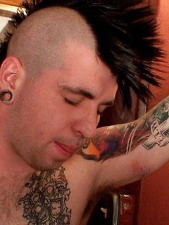Horny Hairy Punk With Mohawk by Alternadudes by Alternadudes image #7