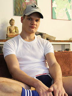 Hot Latvian Lover - Jan Peters swinging his giant cock by Bentley Race by Bentley Race image #13