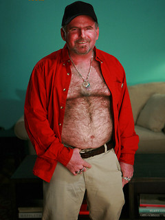 David Kavo strokes his small cock by Pantheon Bear by Pantheon Bear image #5