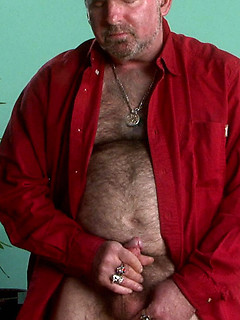 David Kavo strokes his small cock by Pantheon Bear by Pantheon Bear image #14