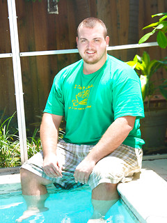 Chubby dude Hunter posing outdoors by Pantheon Bear by Pantheon Bear image #1
