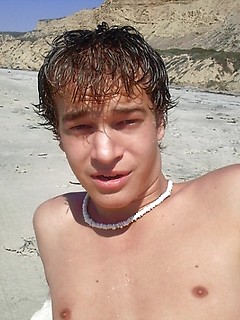 Cute young twink exposing his ass and cock on the sandy beach. by Mount Equinox by Mount Equinox image #7