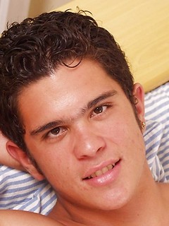Hot Latin stud with nice uncut cock shoots his load on his stomach. by Mount Equinox by Mount Equinox image #15