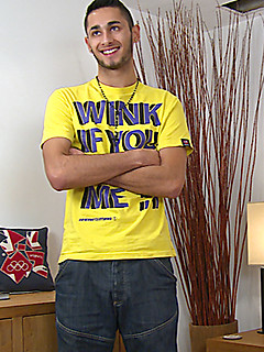 Tall & Hairy Young Footballer Ronaldo Strokes his Big Uncut Cock! by English Lads by English Lads image #2