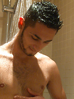 Tall & Hairy Young Footballer Ronaldo Strokes his Big Uncut Cock! by English Lads by English Lads image #12