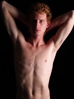 Red irish boy Shane shows cock by ChaosMen by ChaosMen image #8