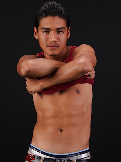 Latino boy Dario strokes dick by ChaosMen by ChaosMen image #2