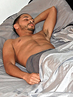 Jerk Off in Bed by BlackNHung by BlackNHung image #1