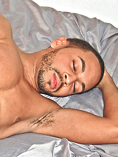 Jerk Off in Bed by BlackNHung by BlackNHung image #4