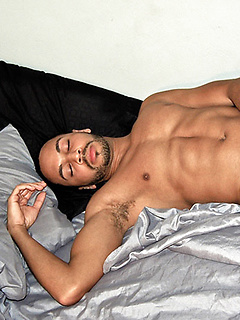 Jerk Off in Bed by BlackNHung by BlackNHung image #5