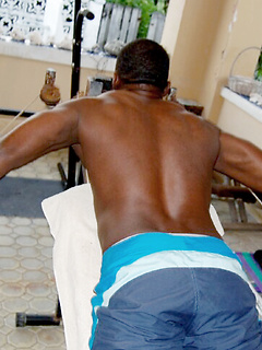 Jerk Off Workout at the Gym by BlackNHung by BlackNHung image #12