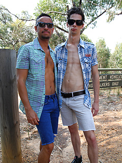 Ryan and Diego fucking in the Australian bush by Bentley Race by Bentley Race image #12