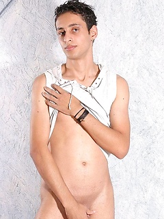 Skinny latino boy Mauricio strokes dick by Young Hot Latinos by Young Hot Latinos image #14