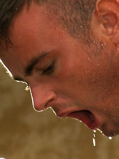 Ex-Military gets fucked in the crowded locker room.Matthew Singer,Tristan Jaxx. by Bound in Public by Bound in Public image #7