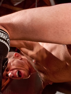 Hairy man in jockstraps abused and fucked. Element Eclipse, Ricky Sinz. by Fetish Force by Fetish Force image #15