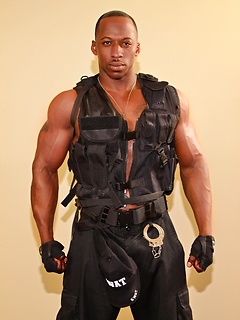 Derek Jackson shows his huge ebony rod by Next Door Ebony by Next Door Ebony image #2