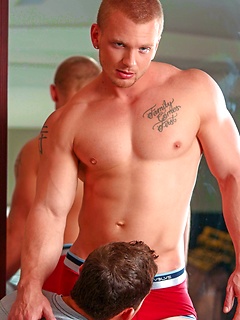 Muscl studs James Huntsman and Luke Milan fucking by Nextdoor Buddies by Nextdoor Buddies image #5