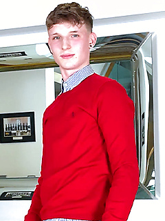 Young Straight British Boy