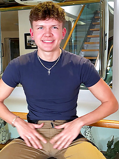 Young Handsome Teen gets Manhandled & his Hard Uncut Cock Shoots Cum! by English Lads by English Lads image #4