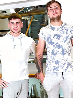 Straight Lads Dom & Jack Wank & Suck Each Other's Big Hard Uncut Cocks! by English Lads by English Lads image #1