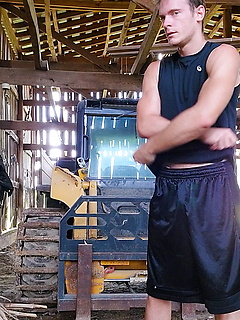 Connor Woods Tractor Jerk-Off Peep, Scene #01 by ChaosMen by ChaosMen image #1