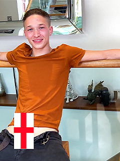 Straight Young & Ripped Stud gets Wanked Outside & his Rock Hard Uncut Cock Explodes with Cum! by English Lads by English Lads image #4