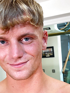 Straight Young Stud's Rock Hard Uncut Cock gets Wanked & Cums Everywhere! by English Lads by English Lads image #3