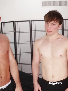 Collegiate Wrestler and Brand New Hunk Asher Rose wants some Anal from Grant Reed! by Gayhoopla by Gayhoopla image #18