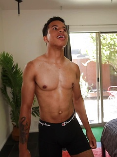 Big Dick New Guy Isaiah Ortega Fills A Fleshlight In The Shower Tills He Nuts by Gayhoopla by Gayhoopla image #17