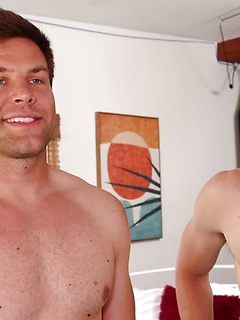 Calvin Russe & Max Harden Can't Wait To Get Their Clothes Off For Their Hot Flip-Flop FUCK by Gayhoopla by Gayhoopla image #10