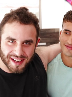 Hairy Bear Isaac Hauncho Gets Up Close And Personal With Juan Lucas by Gayhoopla by Gayhoopla image #16