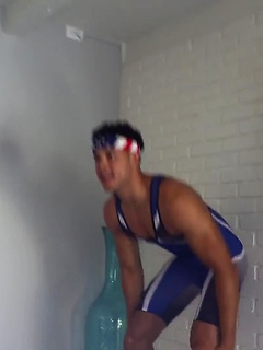 Jerk Off Race - Loser Gets JIZZED On! Channing Rodd, Dustin Hazel, and Jacob Booker Go Head-To-Head by Gayhoopla by Gayhoopla image #10
