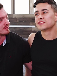 Handsome Uncut Latino Kit Thorne Is Ready For Andy McBride's Huge Cock by Gayhoopla by Gayhoopla image #4