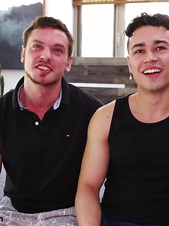 Handsome Uncut Latino Kit Thorne Is Ready For Andy McBride's Huge Cock by Gayhoopla by Gayhoopla image #17