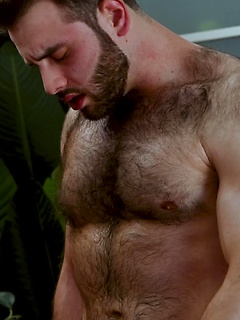 Big Bear Isaac Hauncho Does It All For The Camera! by Gayhoopla by Gayhoopla image #9