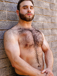 Big Bear Isaac Hauncho Does It All For The Camera! by Gayhoopla by Gayhoopla image #10